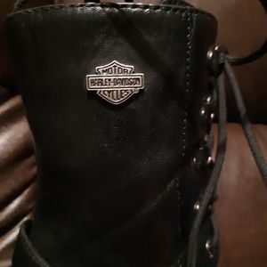 Harley Davidson leather boots...